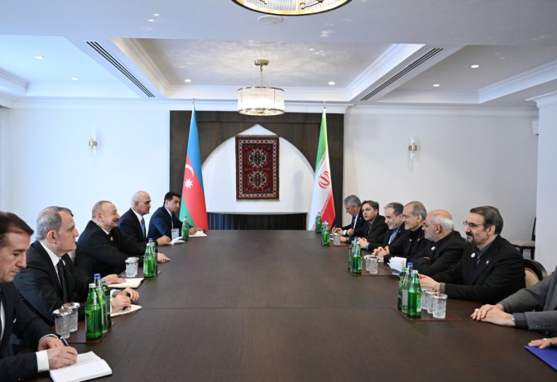 President Ilham Aliyev, President Masoud Pezeshkian hold meeting in Khankendi (PHOTO)