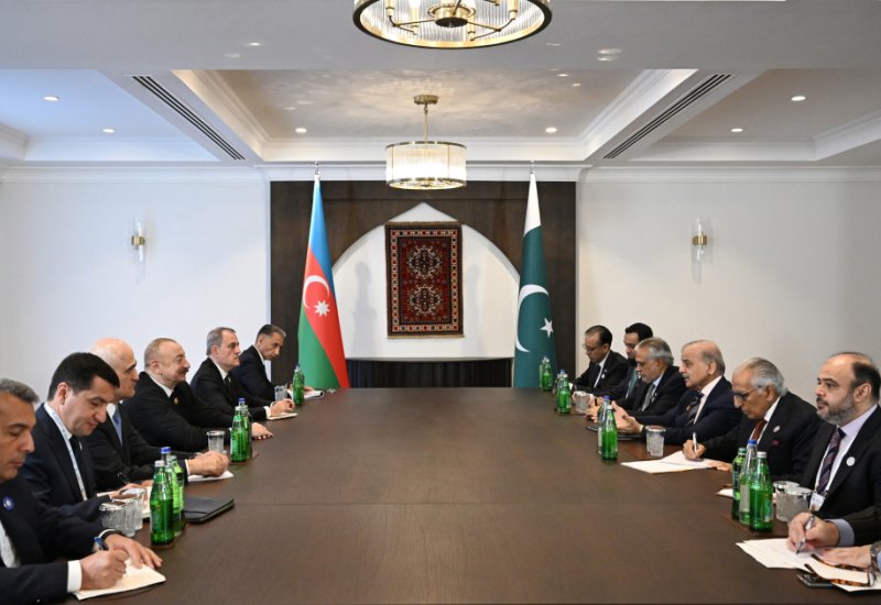 President Ilham Aliyev meets with Prime Minister of Pakistan in Khankendi (PHOTO)