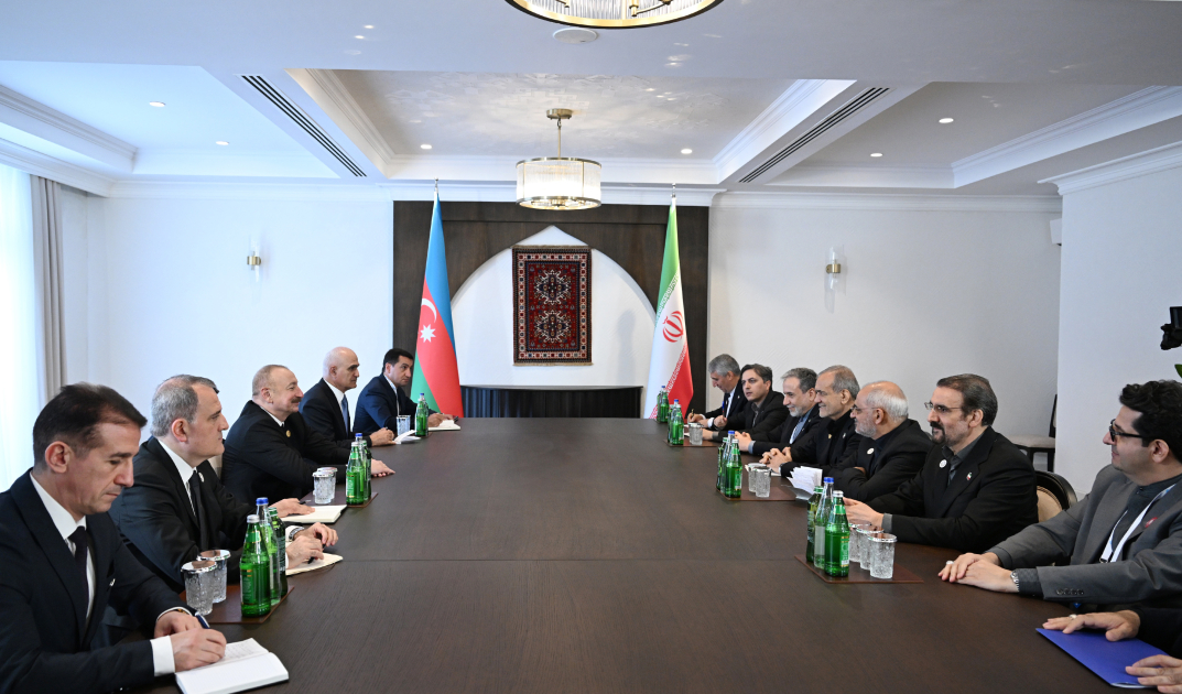 President Ilham Aliyev, President Masoud Pezeshkian hold meeting in Khankendi (PHOTO)