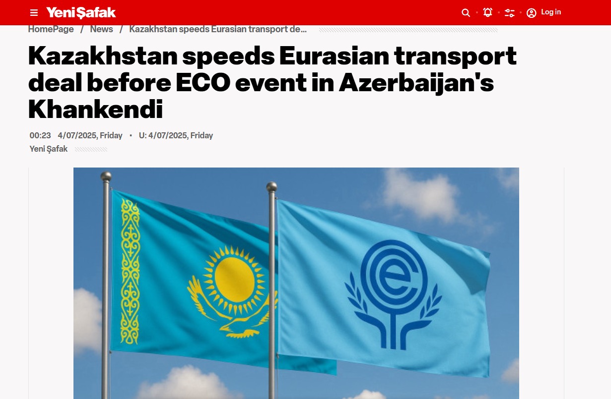 Trend’s coverage in spotlight of regional media: Central Asia and ECO strategy (PHOTO)