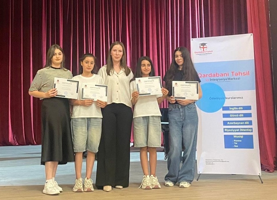 Azerbaijani students mark academic year’s end at Gardaban Integration Center (PHOTO)