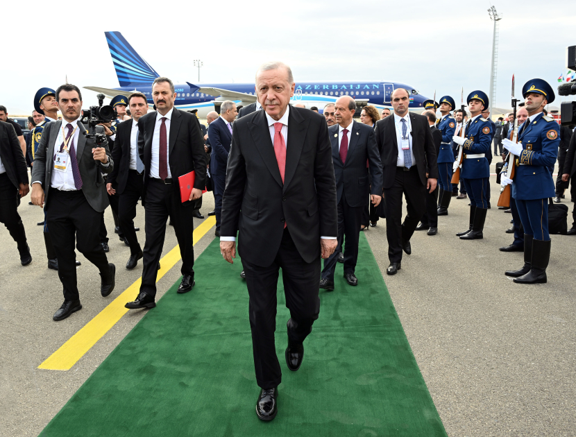 Turkish President Recep Tayyip Erdoğan concludes his visit to Azerbaijan (PHOTO)