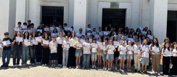 Azerbaijani students mark academic year’s end at Gardaban Integration Center (PHOTO)