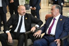 President Ilham Aliyev, ECO Summit leaders gathered over tea in Khankendi (PHOTO/VIDEO)
