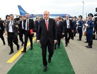 Turkish President Recep Tayyip Erdoğan concludes his visit to Azerbaijan (PHOTO)