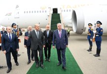 President of Tajikistan begins his visit to Azerbaijan