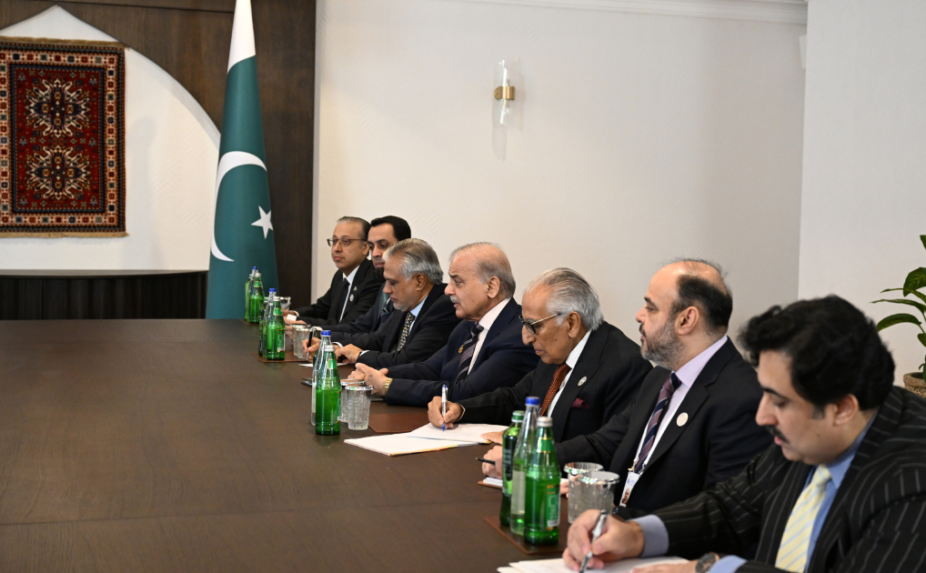 President Ilham Aliyev meets with Prime Minister of Pakistan in Khankendi (PHOTO/VIDEO)