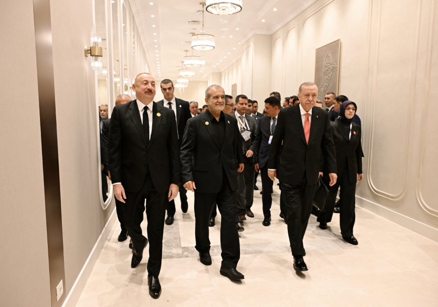 President Ilham Aliyev addresses 17th ECO Summit in Khankendi (PHOTO/VIDEO)