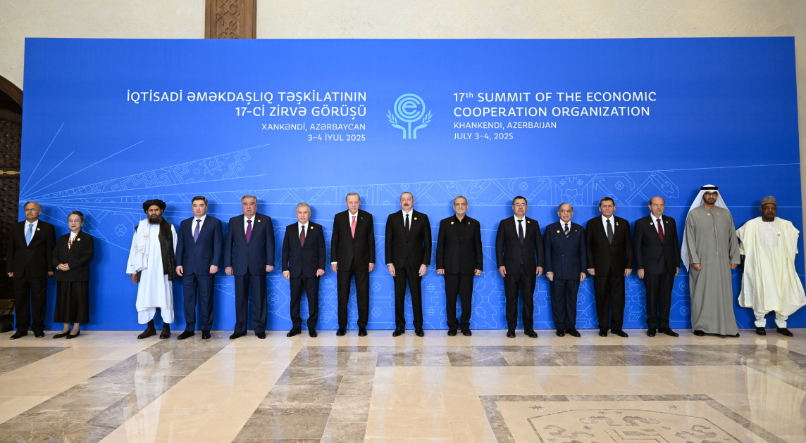 President Ilham Aliyev addresses 17th ECO Summit in Khankendi (PHOTO/VIDEO)