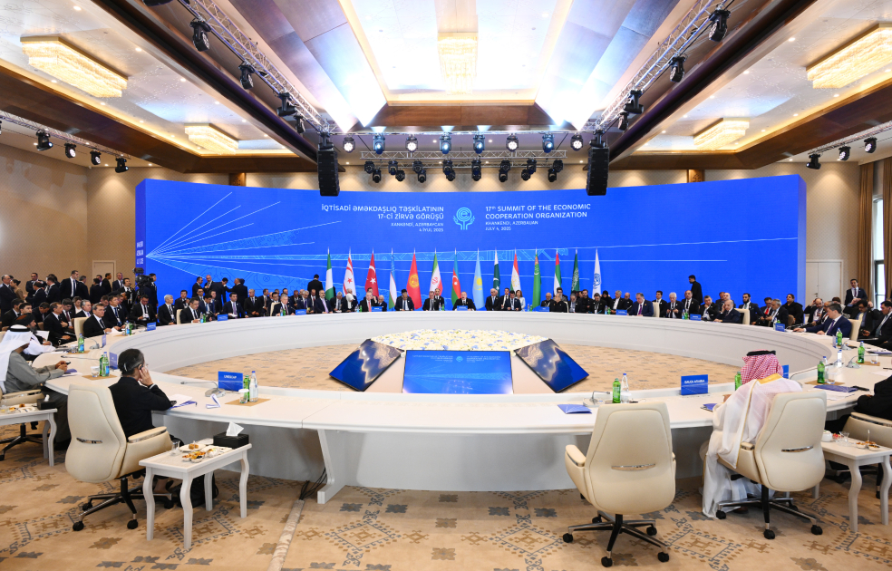 President Ilham Aliyev addresses 17th ECO Summit in Khankendi (PHOTO/VIDEO)