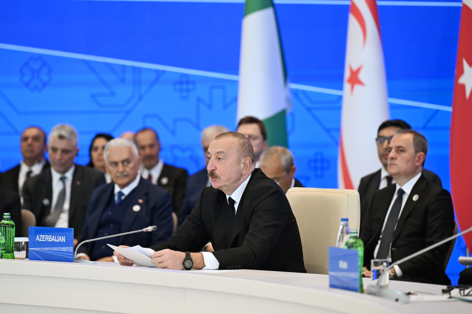 President Ilham Aliyev addresses 17th ECO Summit in Khankendi (PHOTO/VIDEO)