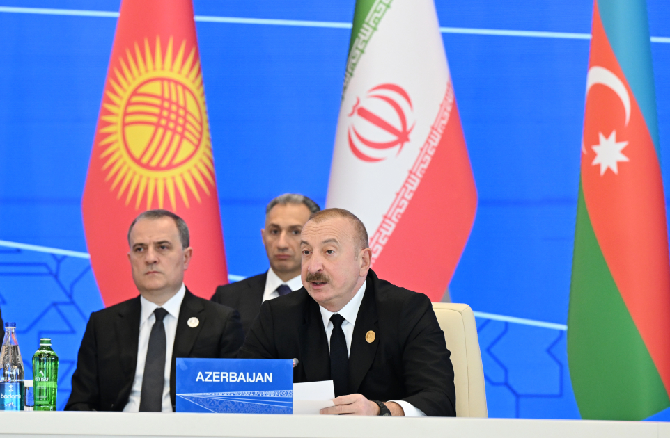 President Ilham Aliyev addresses 17th ECO Summit in Khankendi (PHOTO/VIDEO)