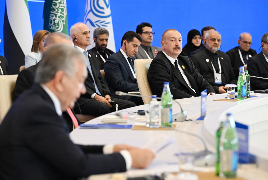President Ilham Aliyev addresses 17th ECO Summit in Khankendi (PHOTO/VIDEO)