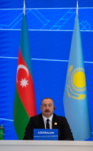 President Ilham Aliyev addresses 17th ECO Summit in Khankendi (PHOTO/VIDEO)