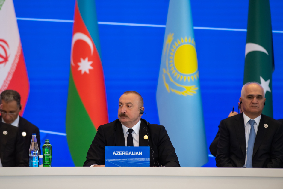 President Ilham Aliyev addresses 17th ECO Summit in Khankendi (PHOTO/VIDEO)