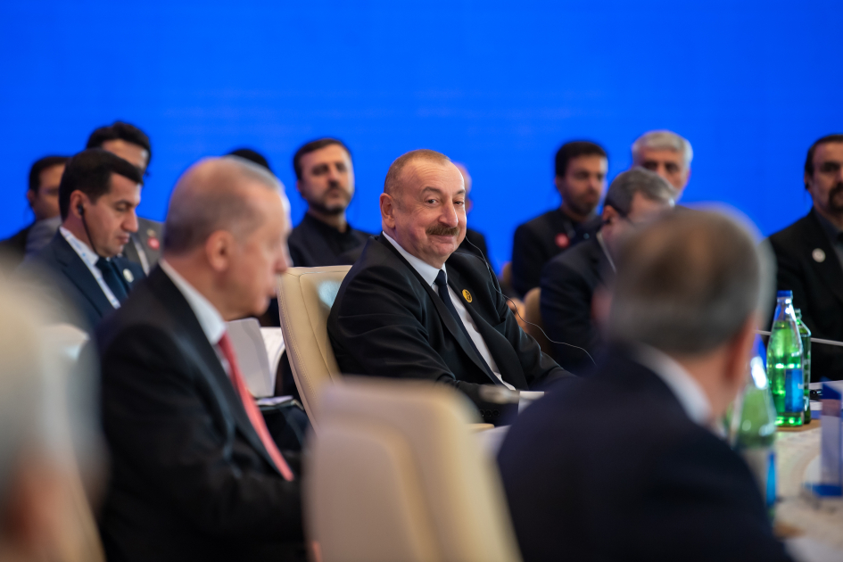 President Ilham Aliyev addresses 17th ECO Summit in Khankendi (PHOTO/VIDEO)