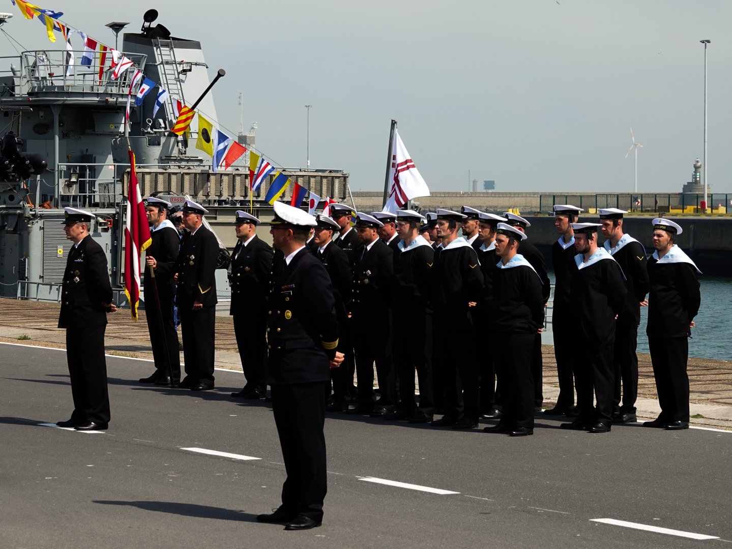 Latvia assumes command of NATO mine countermeasures group in Belgium