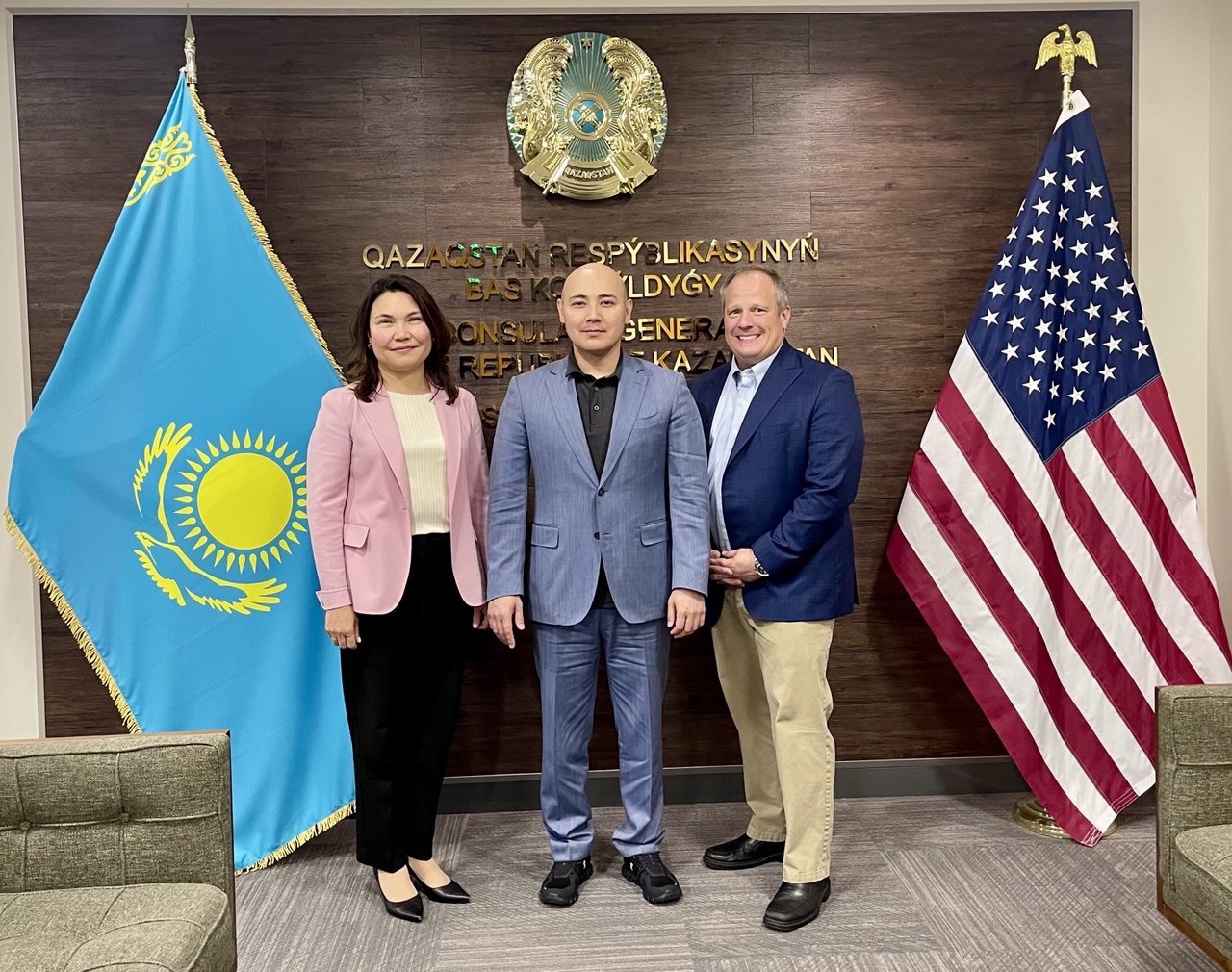 Kazakhstan, US strengthen ties through meetings on sustainable and tech projects