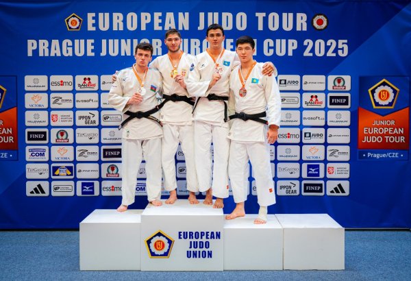 Azerbaijani judoka wins silver at European Cup in Prague