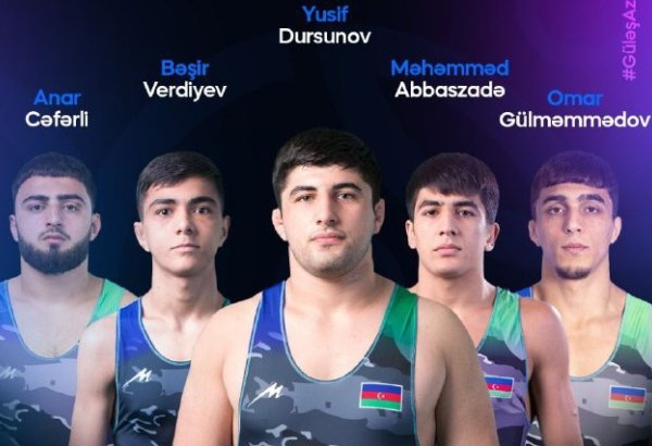 Azerbaijani wrestlers win two bronze medals at European Youth Championships