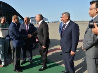 Chairman of Pakistan National Assembly arrives in Azerbaijan on visit (PHOTO)