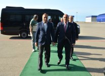 Chairman of Pakistan National Assembly arrives in Azerbaijan on visit (PHOTO)