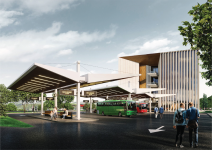 Design of future Railway and Bus Terminal Complex in Azerbaijan's Khankendi revealed (PHOTO)