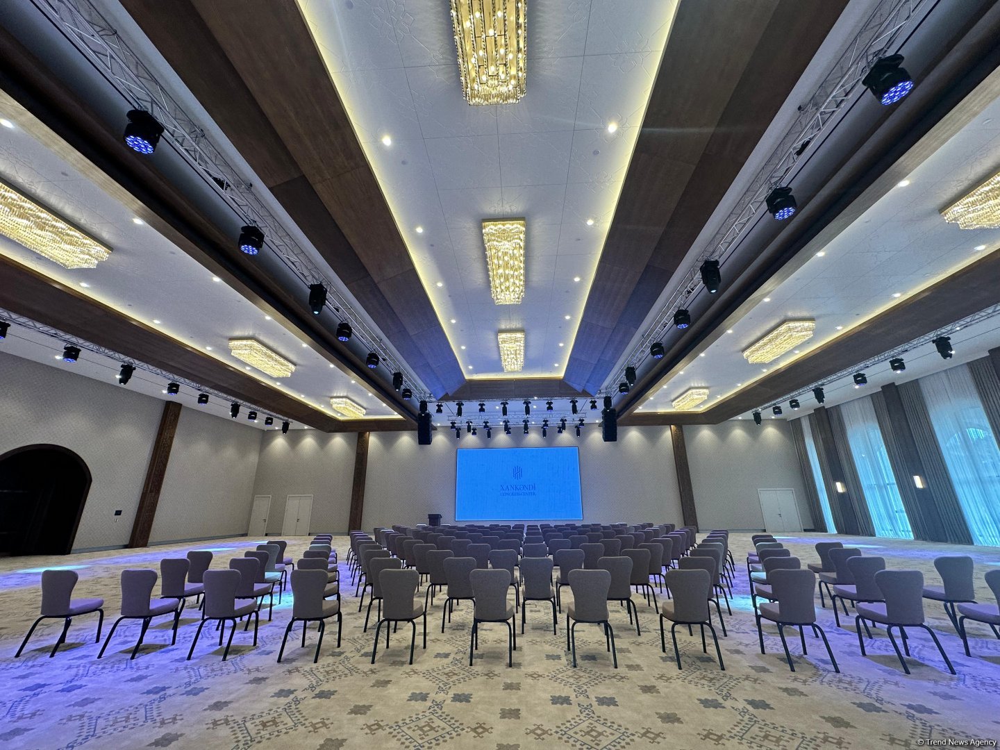 Khankendi Congress Center blends modern design with national architectural traditions (PHOTO)