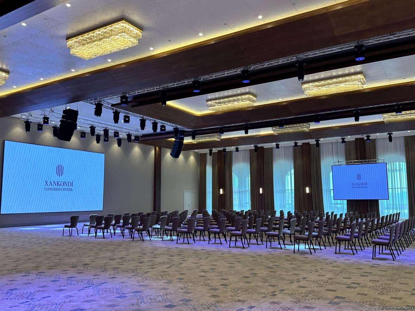 Khankendi Congress Center blends modern design with national architectural traditions (PHOTO)