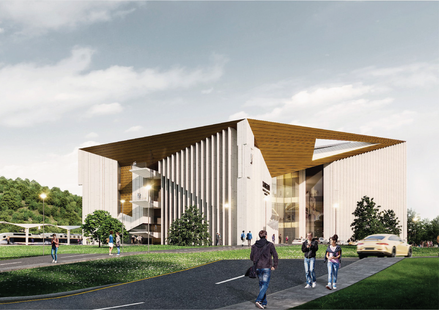 Design of future Railway and Bus Terminal Complex in Azerbaijan's Khankendi revealed (PHOTO)