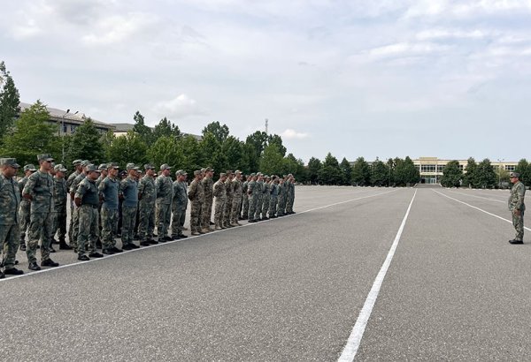 Azerbaijani soldiers compete in Army-led orienteering event (PHOTO)