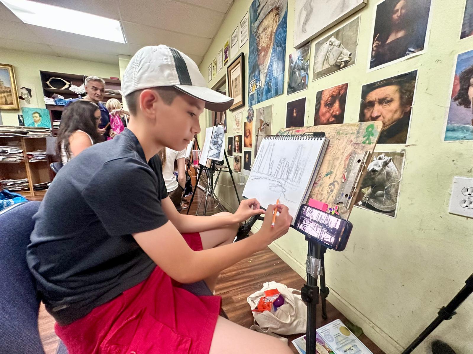 Azerbaijani diaspora visits New York's "My Way" Children's and Youth Creative hub (PHOTO)