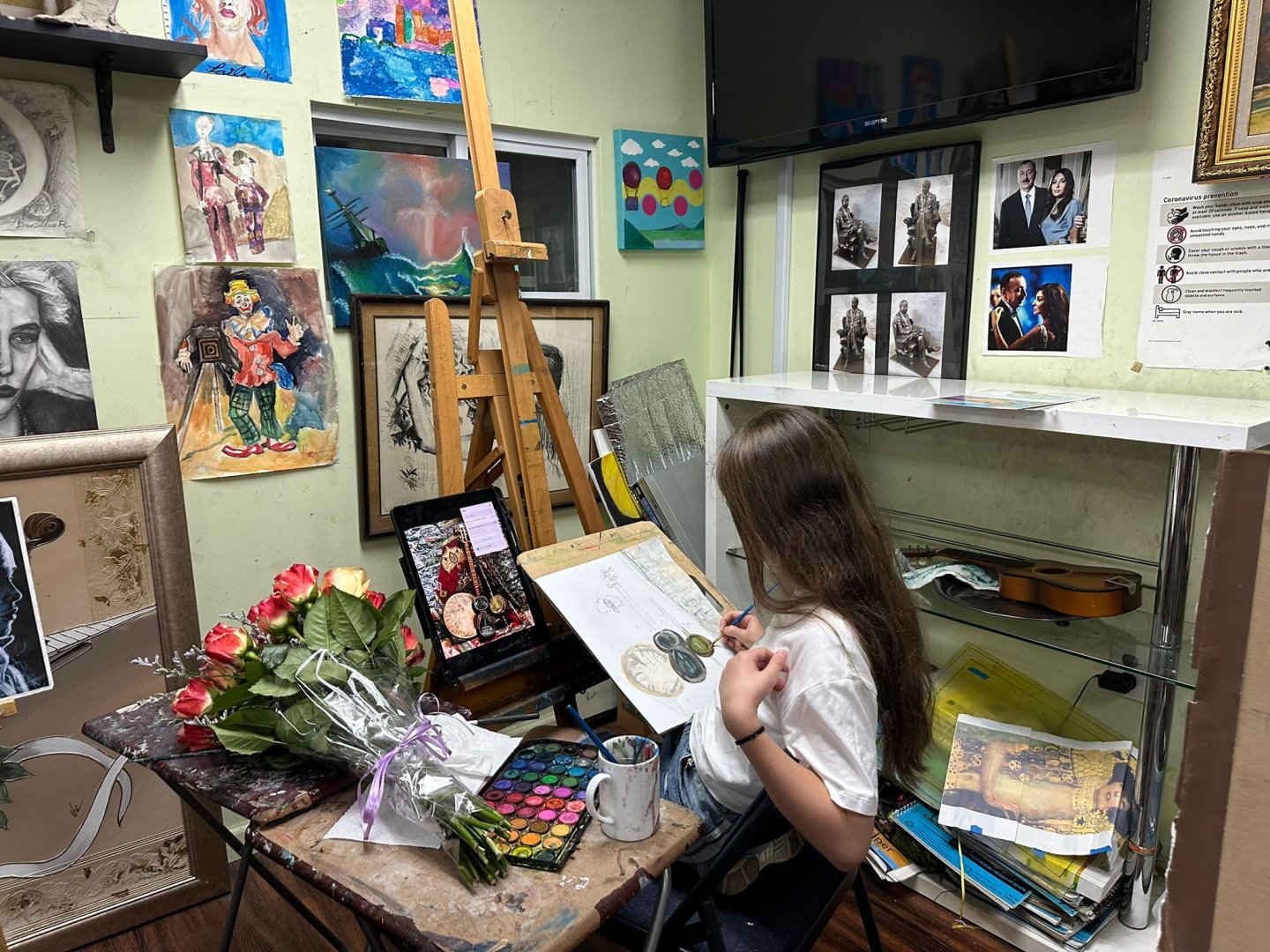 Azerbaijani diaspora visits New York's "My Way" Children's and Youth Creative hub (PHOTO)