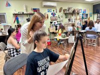 Azerbaijani diaspora visits New York's "My Way" Children's and Youth Creative hub (PHOTO)