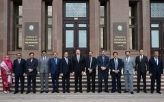 President Ilham Aliyev receives delegation led by Speaker of Pakistan's National Assembly (PHOTO/VIDEO)
