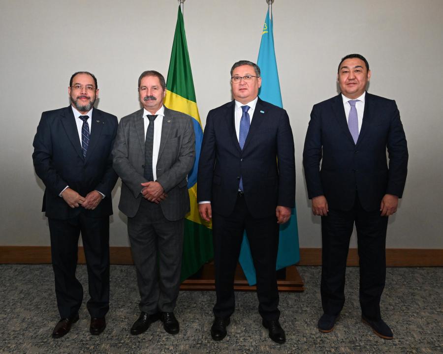 Kazakhstan, Brazil commit to further developing co-op in peaceful nuclear energy
