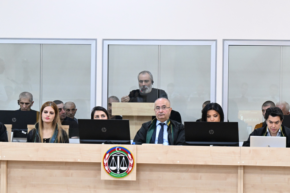 Trial of Armenian individuals accused of war crimes and crimes against humanity continues (PHOTO)