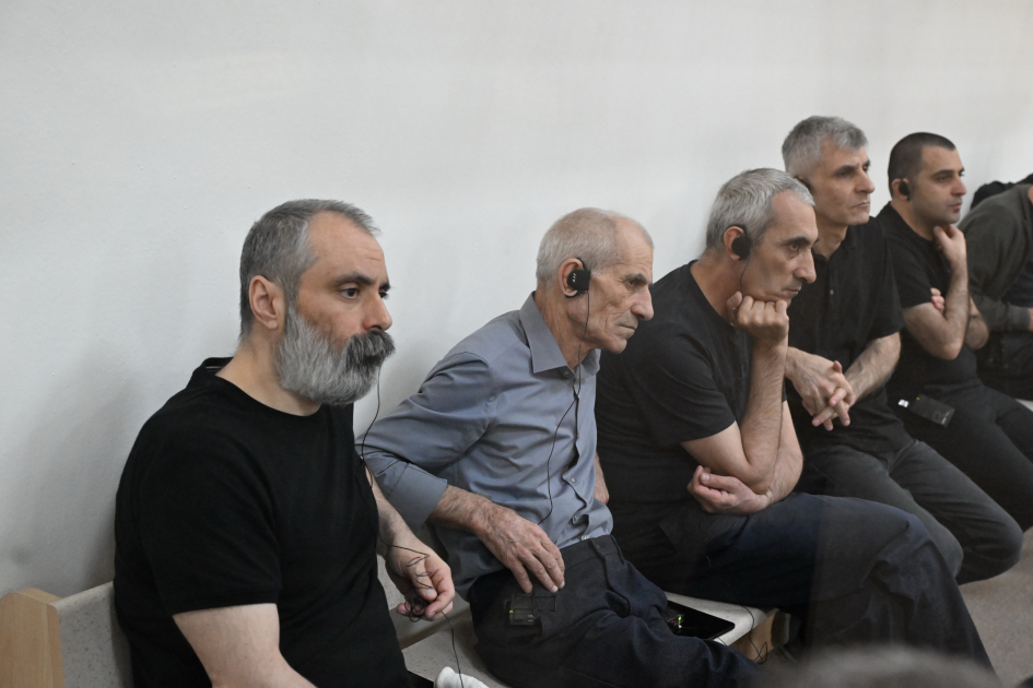 Trial of Armenian individuals accused of war crimes and crimes against humanity continues (PHOTO)