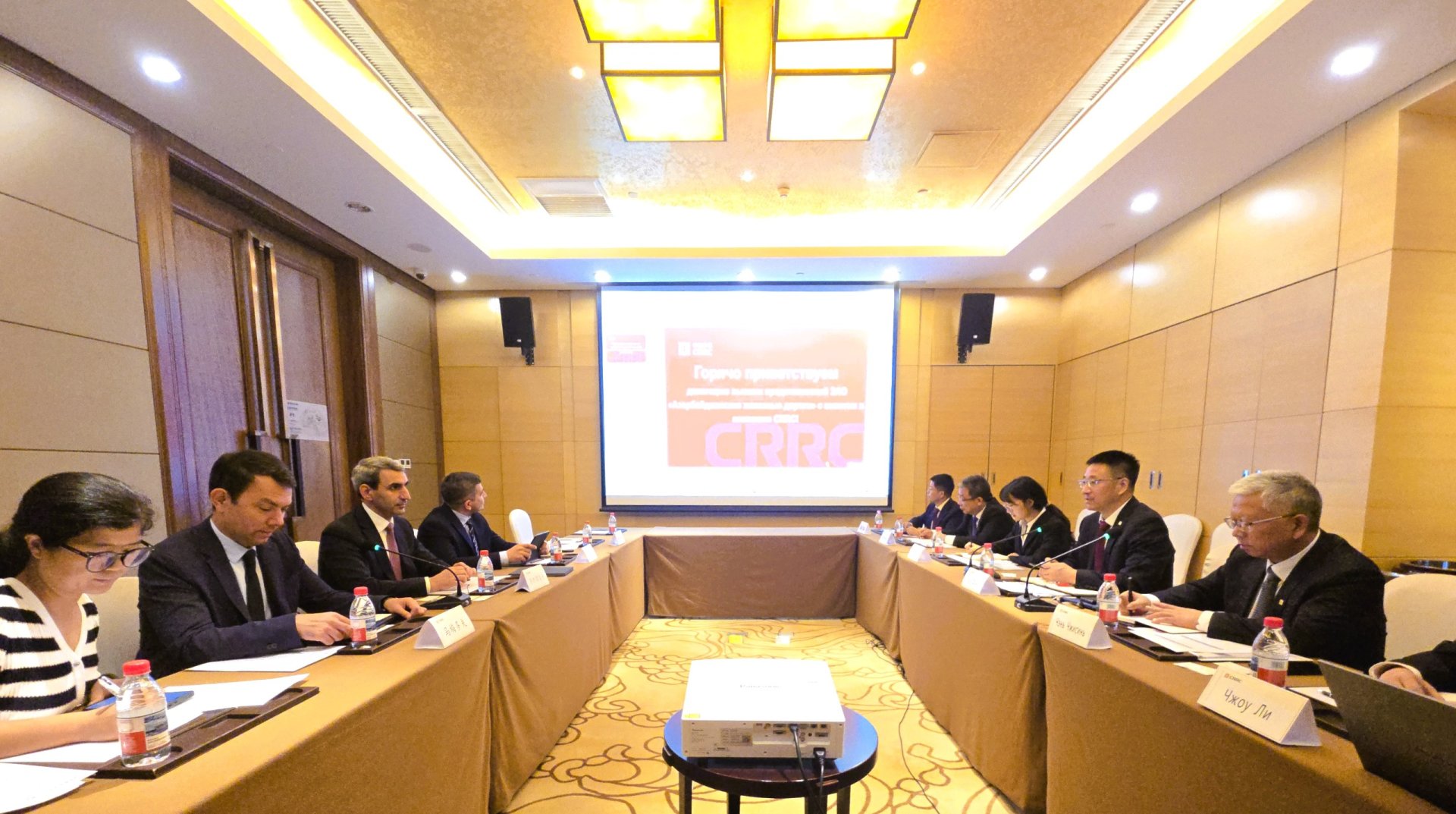 Azerbaijan Railways, Chinese companies enhancing partnership (PHOTO)
