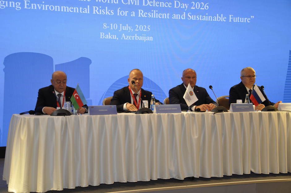 Azerbaijan's Baku hosts 58th session of Executive Council of Int'l Civil Defence Organization (PHOTO/VIDEO)