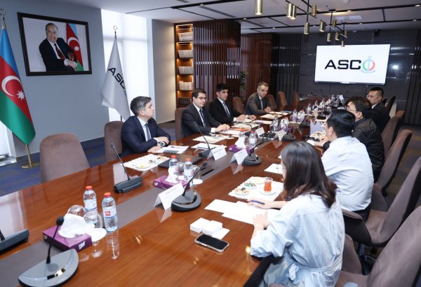 Azerbaijan's ASCO, Chinese company lean forward to next level of ties (PHOTO)