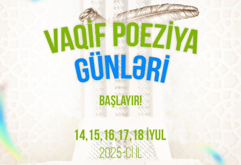 Azerbaijan's Vagif Days set to bring poetry lovers together again