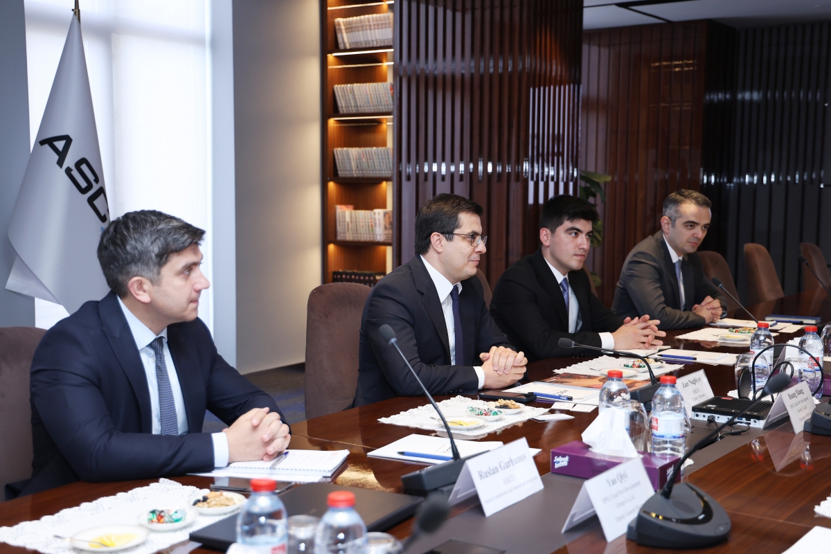 Azerbaijan's ASCO, Chinese company lean forward to next level of ties (PHOTO)