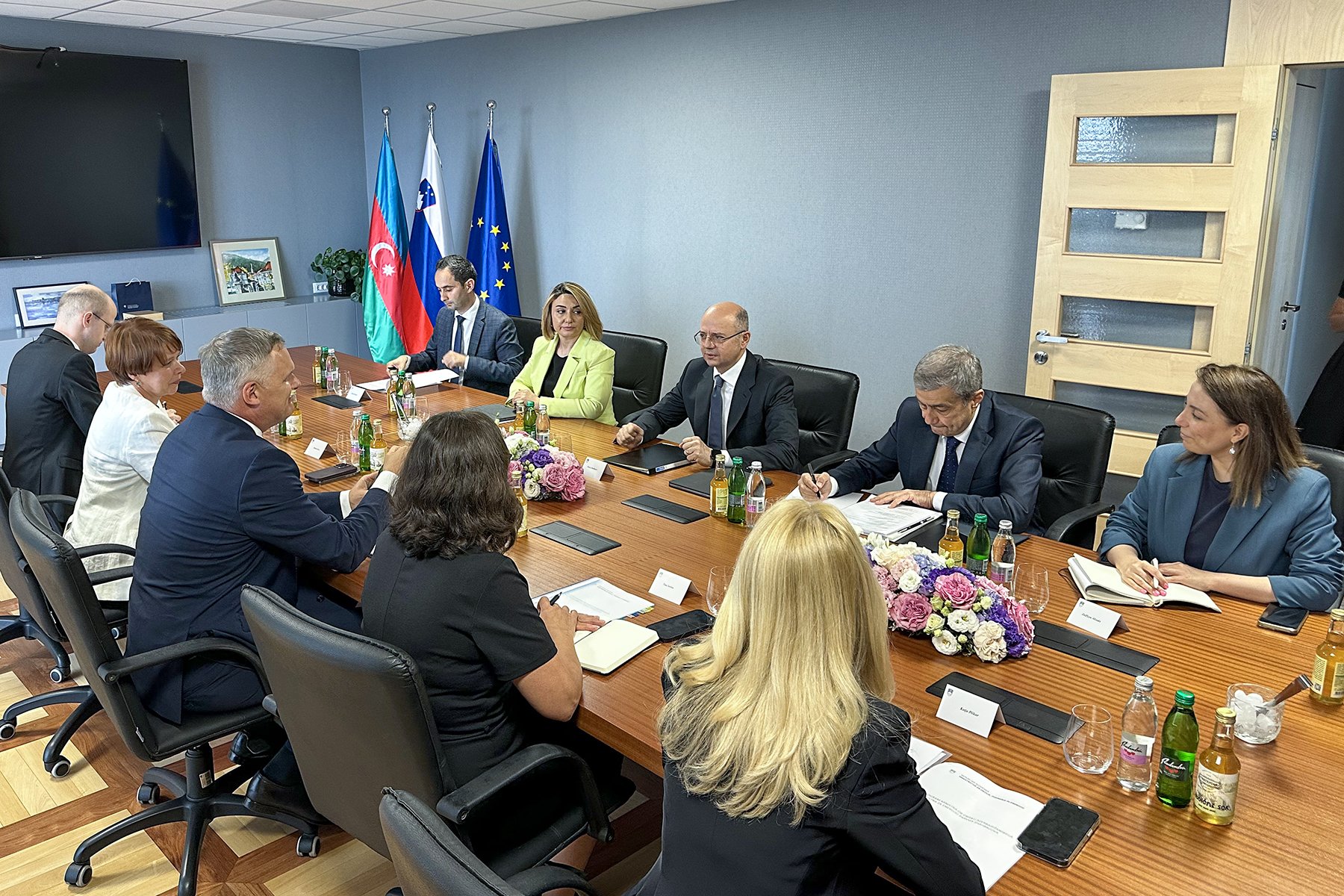Azerbaijan, Slovenia focus on expansion of gas supplies and energy co-op (PHOTO)