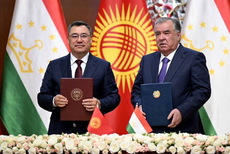 Tajikistan, Kyrgyzstan sign multiple agreements to enhance co-op